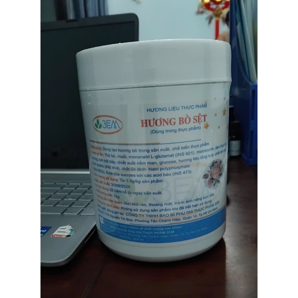 HƯƠNG BÒ DẠNG SỆT/ Hương liệu chả bò, bò viên, phở bò,..