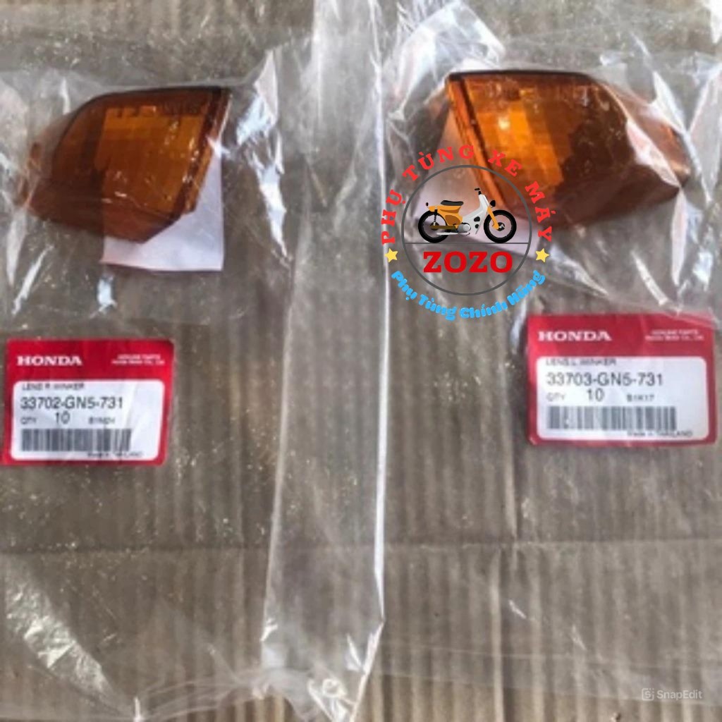 Cặp chụp xi nhan sau Dream lùn  - 33702-GN5-731/ 33703-GN5-731