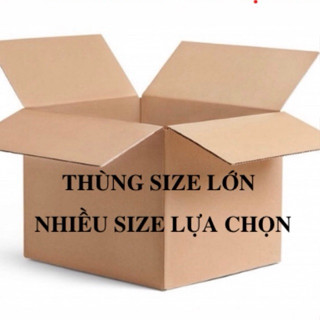 [Thùng giấy lẻ] Thùng giấy chuyển nhà siêu to khổng lồ, nhiều kích thước lớn, thùng giấy hàng không, GIAO HOẢ TỐC GIÁ RẺ