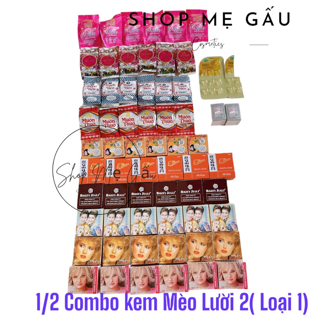 1/2 combo mèo lười 2