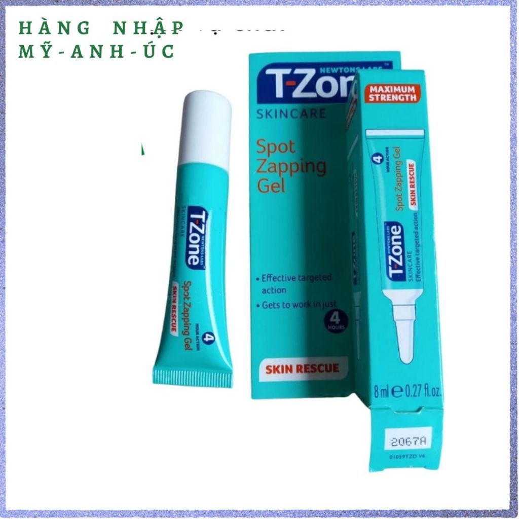 [Có sẵn] Gel chấm mụn T Zone Spot Zapping Gel 8ml