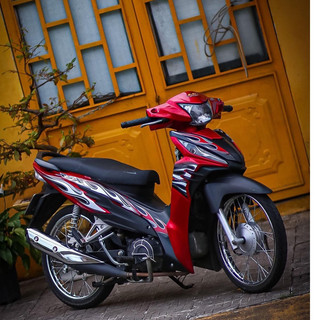 Tem rời Wave rsx đỏ đen lửa mẫu mới 2023