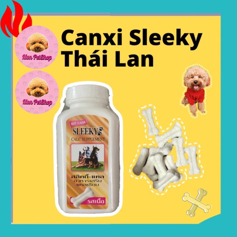 Canxi Sleeky Thái cho thú cưng