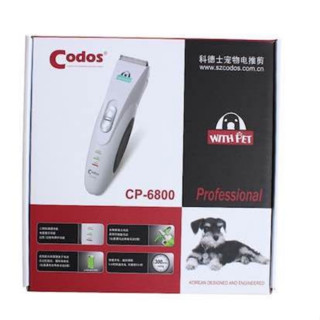 Tông đơ cạo lông/cắt tỉa lông chó mèo/Lưỡi Dao thay Tông đơ - Thương hiệu Codos 6800 - Động cơ mạnh mẽ-Máy Chạy cực êm