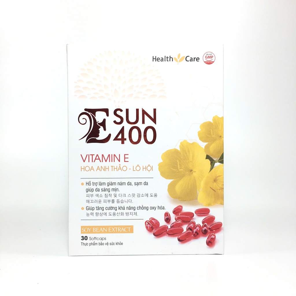 ESUN 400 - GIÚP TĂNG CƯỜNG KHẢ NĂNG CHỐNG LÃO HÓA DA, HỖ TRỢ GIẢM NÁM DA, SẠM DA (Hộp 30 viên)