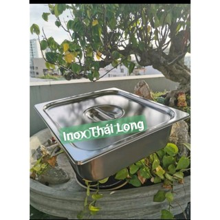 Khay Inox GN 2/3 Đựng Thực Phẩm