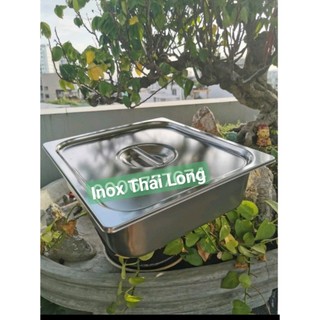 Khay Inox GN 2/3 Đựng Thực Phẩm