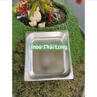 Khay Inox GN 2/3 Đựng Thực Phẩm