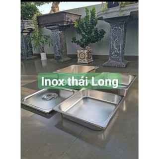 Khay Inox GN 2/3 Đựng Thực Phẩm