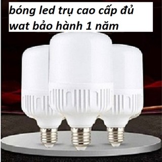 Bóng LED trụ cao cấp 20W 30W - 40W - 50W [ Đủ Wat ] LOẠI TỐT BẢO HÀNH 12 THÁNG