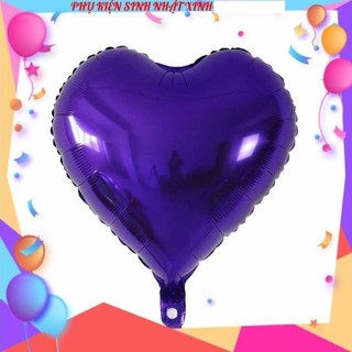 (Chuyên sỉ) Bóng trái tim Size 5 inch (bơm lên khoảng 12cm, tim nhí)