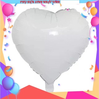 (Chuyên sỉ) Bóng trái tim Size 5 inch (bơm lên khoảng 12cm, tim nhí)