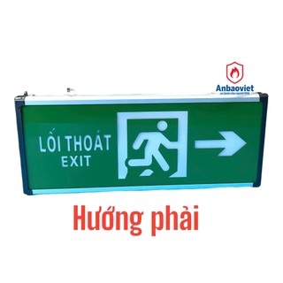 Đèn EXIT chỉ dẫn lối thoát hiểm trong các tòa nhà, chung cư. Đèn chỉ hướng thoát hiểm khẩn cấp