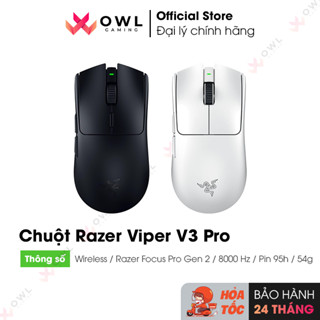 Chuột gaming Razer Viper V3 Pro (Hàng chính hãng)