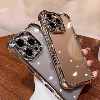   CHỐNG SỐC CAO CẤP  ốp lưng điẹn thoại túi khí trong suốt cho iphone 17 16 15 14 13 12 11 Pro max 17Air 