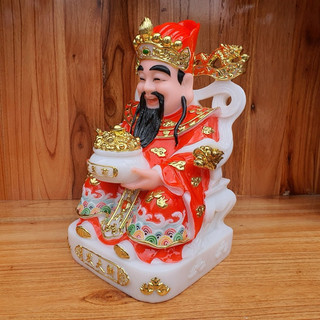 Giá Tại Kho Ông thần tiền thần phát đá 12in cao 30 cm hàng đẹp nhập khẩu
