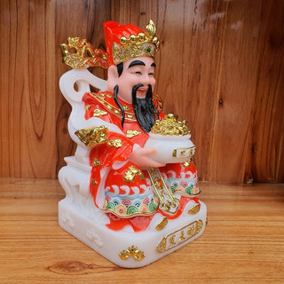 Giá Tại Kho Ông thần tiền thần phát đá 12in cao 30 cm hàng đẹp nhập khẩu