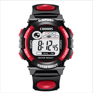 Đồng Hồ Trẻ Em COOBOS 0118 Có Đèn Led 7 Màu Nhiều Chức Năng Dành Cho Bé Trai Bé Gái