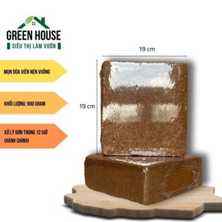 Mụn Xơ Dừa Trồng Cây - Đất nén xơ dừa trồng rau mầm, ươm hạt giống, đã qua xử lý sạch 100% | Green House