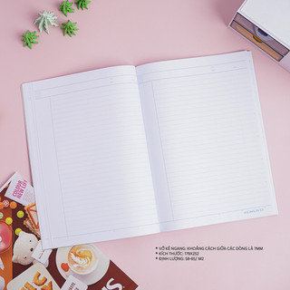 SET 5 Vở Campus 80 Trang Kẻ Ngang Đẹp