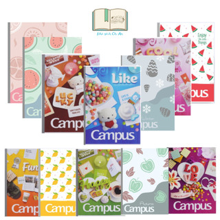 SET 5 Vở Campus 80 Trang Kẻ Ngang Đẹp