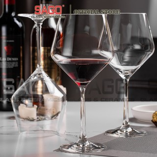  Ly thủy Tinh Pha Lê Uống Vang IDELITA Diamond Red wine Crystal Glasses | Tùy Chọn Dung Tích 
