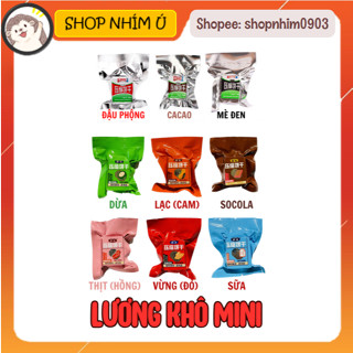 1KG LƯƠNG KHÔ MINI LILA TRUNG QUỐC TIỆN LỢI, DINH DƯỠNG TRỘN NHIỀU VỊ (58-65 CÁI)