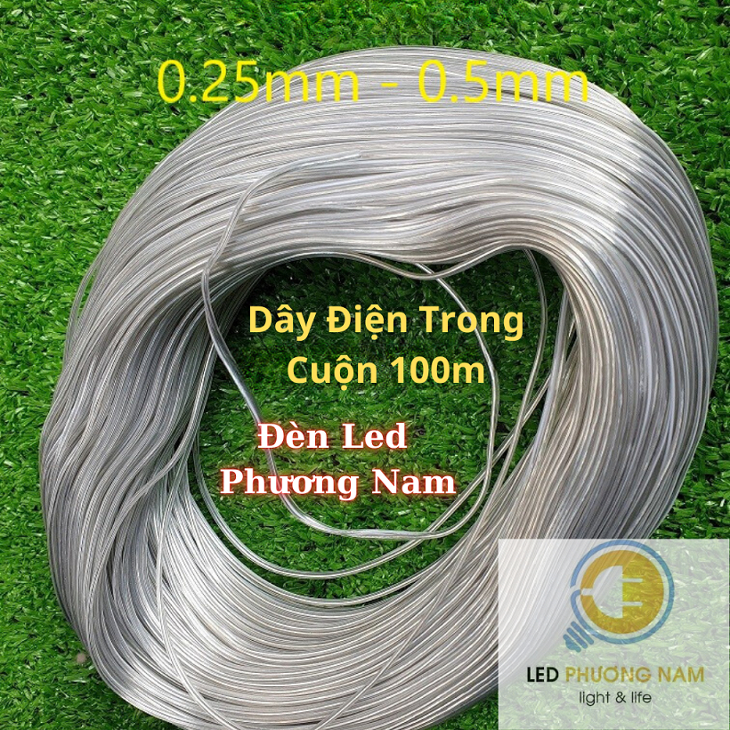 Dây Điện Trong Hàn Dây NEON Cuộn 100m