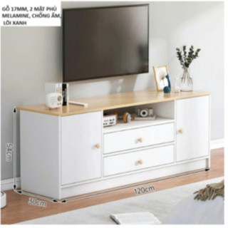 [Giao Hỏa Tốc][Free Ship][Có Nhận Làm Theo Yêu Cầu] Tủ ti vi đa năng nhỏ gọn đẹp chứa đồ sắp xếp không gian gỗ dày 17mm