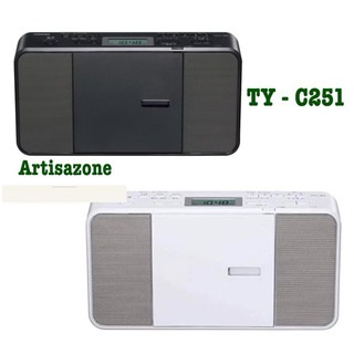 Đài đĩa cd radio toshiba ty-c251 - hàng sản xuất cho thị trường nội địa nhật chạy điện 100v