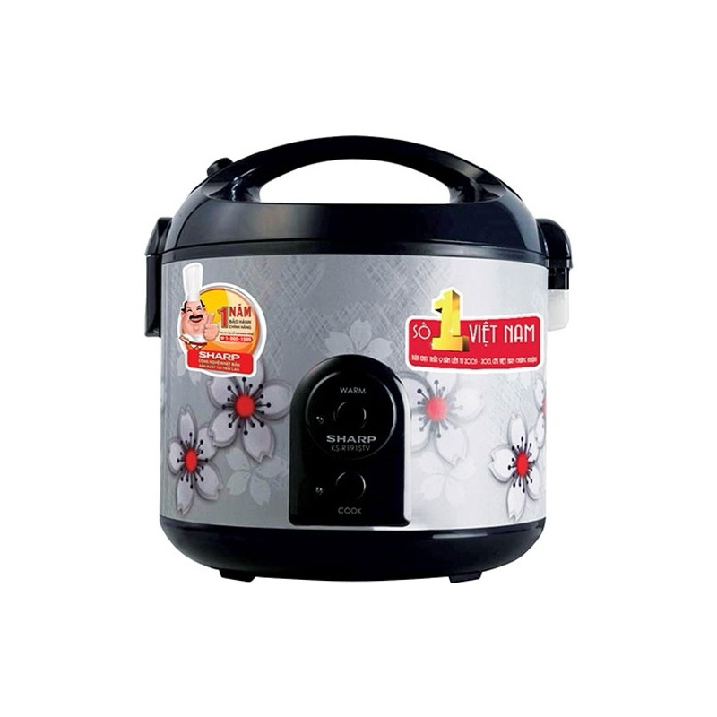 Nồi cơm nắp gài Sharp nhập khẩu Thailand 1.8 lít KS-NR191STV || Hàng Trưng Bày