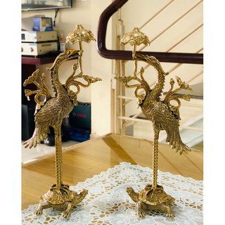 CẶP HẠC ĐỒNG CAO 29cm
