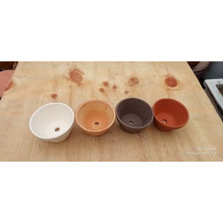 Chậu đất nung - chậu ly thau (kích thước trên ảnh)