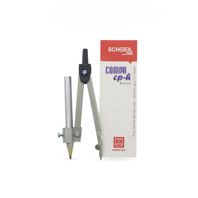 Compa Sắt Hồng Hà Chì Gỗ Đẹp