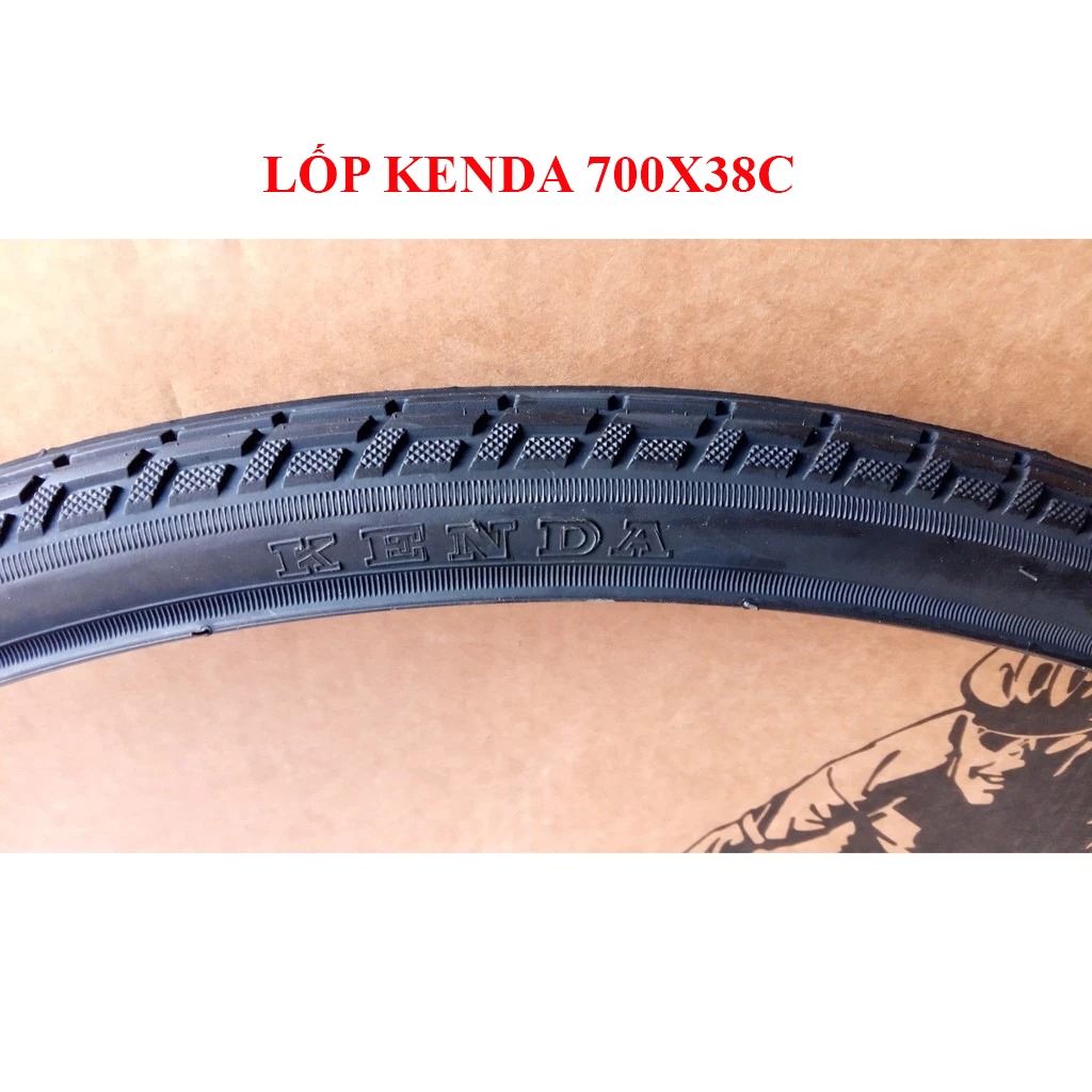 Lốp xe đạp Kenda 700x38c - Rẻ nhất HN