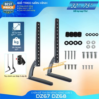Chân Đế Tivi Đa Năng -  Lắp Đặt Mọi Hãng Tivi 24 - 75 inch - Tấm Thép Dày Tải Trọng Lớn