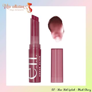 Son dưỡng có màu ELF - Sheer Slick Lipstick màu Black Cherry 1.9gr