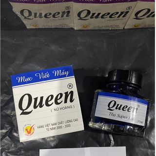 Mực Queen 30ml Cho Bút Máy Các Màu (1 Lọ)