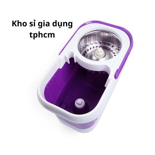 Thùng Lau Nhà Thay Thế ?????????? Bộ Lau Nhà Vuông 360 Thái Lan Hope Perfect Lile Siêu Bền Lồng Vắt Inox