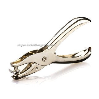 Kìm bấm lỗ làm thủ công 3mm/6mm, dụng cụ bấm lỗ giấy, văn phong phẩm