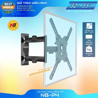 NB P4 / Giá Treo Tivi P4 32 - 55 Inch - GiáTreo Tivi Xoay Góc Tường - Đa Năng Chính Hãng NorthBayou