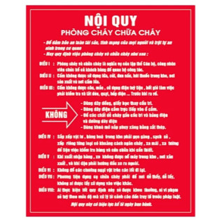 Bảng cấm lửa NO FIRE bảng fomex