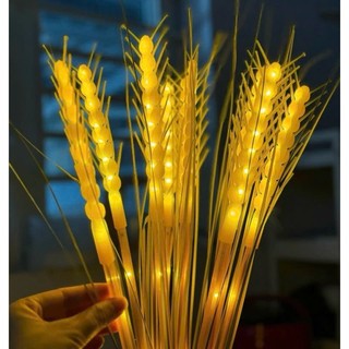 Bộ 10 Cây Đèn Led Bông Lúa Điện Để Bàn Thờ Thần Tài