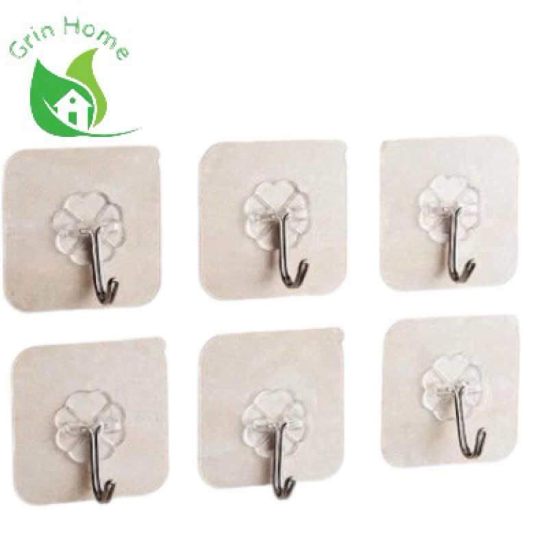 Móc dán tường chịu lực (10 cái)