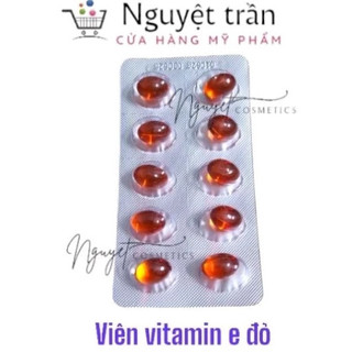 VITAMIN E DƯỠNG DA VIÊN DÀI vỉ 10 viên