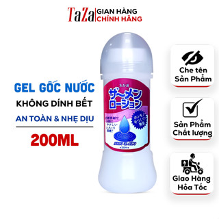  Gel tinh trùng – Gel bôi trơn QH gốc nước an toàn tăng khoái cảm  Chai 200ml  