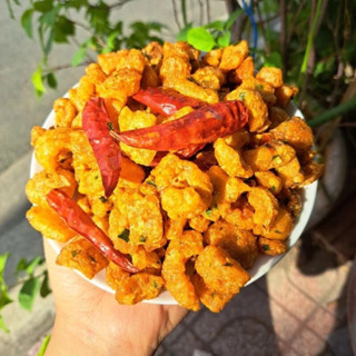  tóp mỡ sốt mắm hành siêu giòn,thơm ngon hủ 300gr 