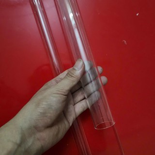 50cm Ống nhựa Acrylic ống cứng PMMA độ trong suốt cao đường kính  4mm đến 70mm