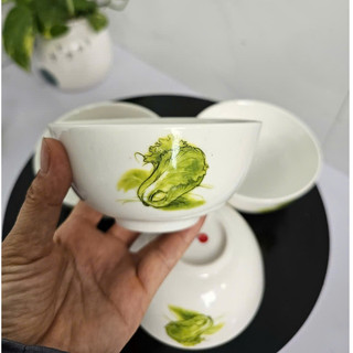 Set 10 chén sứ cao cấp Donghwa