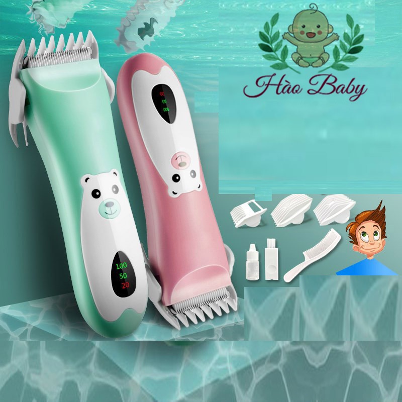 Tông đơ cắt tóc cho bé Lukbaby